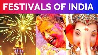 10 Famous Festivals of India - Important Indian Festivals with Dates
