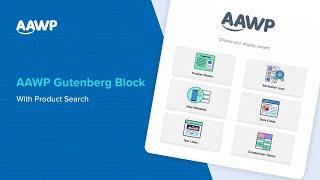 How to use AAWP with the WordPress Gutenberg Editor - The Amazon Affiliate WordPress Gutenberg Block