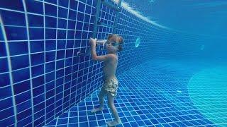 Hotel Pool Jumps Fun - Maldives Holidays