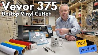 Vevor 375 Desktop Vinyl Cutter | First Impressions & Test Results for Beginners