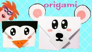 Origami enveloppen maken van papier