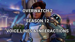 Overwatch 2 Season 12 New Voice Lines + Hero Interactions New Frontiers OW2