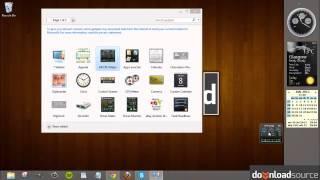 Windows 8 - How To Enable Desktop Gadgets (2013)