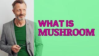 Mushroom | Definition of mushroom