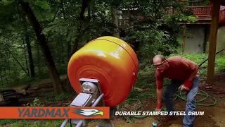 YARDMAX 5 cu ft CONCRETE MIXER