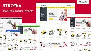 Stroyka - Tools Store Angular 7 Template | Themeforest Website Templates and Themes