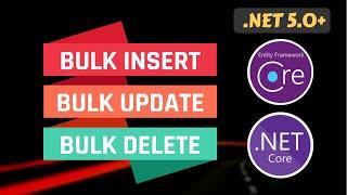 BULK CRUD Operations using Entity Framework Core || ASP.NET Core