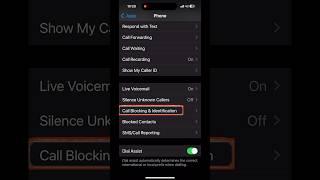 How to Enable Truecaller Live Caller ID feature on iPhone | iPhone Truecaller feature #shorts