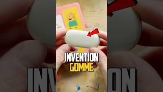 L’INVENTION DE LA GOMME EN 1 MINUTE !