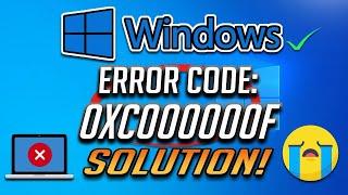 How To Fix  A Required Device Isn t Connected Or Can t Be Accessed  Error Code 0xc000000f