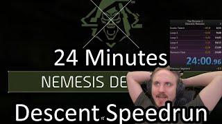 Nemesis in 24 min: Descent Speedrun
