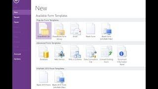 infopath 2013 tutorial for beginners - How to install and use it in sharepoint