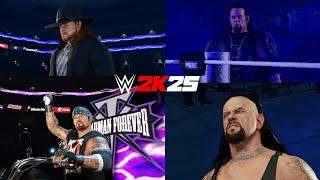 WWE 2K25 - All Versions Of The Undertaker's ENTRANCES! (PS5)