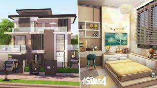 4 Bedroom Modern Family Home | Newcrest | The Sims 4 | No CC | Stop Motion Build