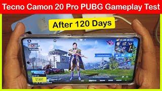 Tecno Camon 20 Pro PUBG Test After 120 Days | Tecno Camon 20 Pro PUBG Gameplay Review