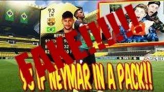 Fifa Gaming NEYMAR INFORM FAKE PACK OPENING!!!!!