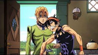 Fugo gives Narancia the car keys  - JoJo's Bizarre Adventure Part 5: Golden Wind Ep 9