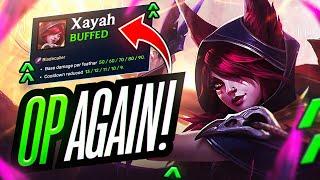 Xayah buffs made her REALLY GOOD