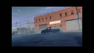 Toyota Tacoma doing donuts and a HUGE suprise burnout!