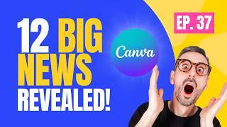 New Canva UPDATES! | Websites, Videos, Photos, Whiteboards... | What's HOT in Canva  [Ep. 37]