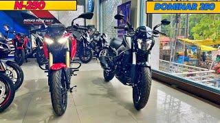 2024 Bajaj Pulsar N250 Vs Bajaj Dominar 250 Comparison | Moto preach.