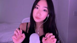 ASMR nail tapping, some trigger words 