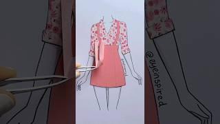 Rate this dress 1 to 10 🩷 #art #artist #artwork #fashion #style #draw #drawing #anime #cartoon