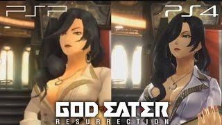 God Eater Resurrection PSP vs PS4 Graphics Comparison