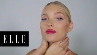 What Elsa Hosk Eats Before Walking the Runway | First Thing With | ELLE