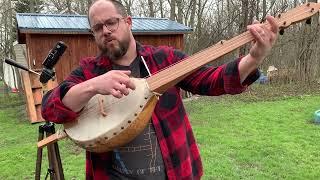 Glory Bound (Wailin Jennys) on Baritone Gourd Banjo