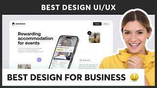 STUNNING Business Event Site - UI/UX Animation Design