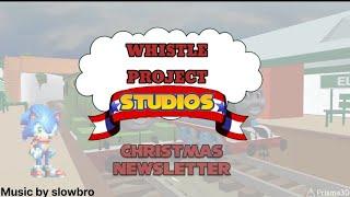 Christmas newsletter +Sonic megadrive update