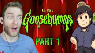 GOOSEBUMPS WAS A SHOW??!! Reacting to "Goosebumps: PART 1" - JonTron