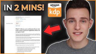 How To Format a KDP Book Description In 2 minutes or Less! (Kindle Direct Publishing)