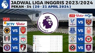 Jadwal Liga Inggris Pekan 34 - Wolves vs Arsenal , Fulham vs Liverpool | Klasemen EPL 2023/2024