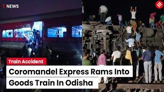 Coromandel Express Accident: Coromandel Express Rams Into Goods Train In Odisha, Casualties Feared