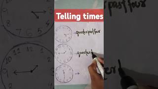 Times in English. How to tell times in English #education #shorts #english