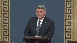 'Thank You': Sen. Cory Gardner Delivers Farewell Remarks On Senate Floor