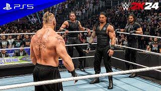 Brock Lesnar vs. The Shield | Handicap One on Three Elimination Match | PS5™ [4K60]