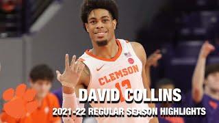 David Collins Regular Season Highlights | Clemson Guard