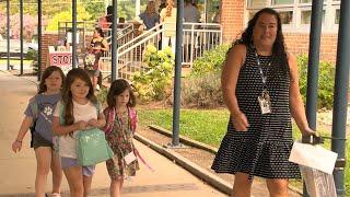 First Day of School: Pinchbeck Elementary