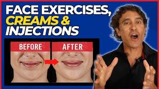 HOW TO SMOOTH YOUR SMILE LINES // FACE EXERCISES