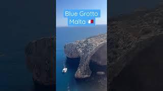 Blue Grotto - Malta #malta #vacation #bluegrotto #travel #vacation  #youtubeshorts #goodvibes