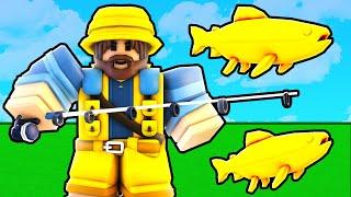 Roblox Bedwars FISHING ROD ONLY CHALLENGE!