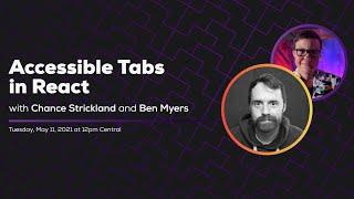 Building Accessible Tabs in React with Chance Strickland! | Some Antics