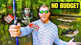 Building the MOST EXPENSIVE Spinning Combo (Creek Fishing Adventure)