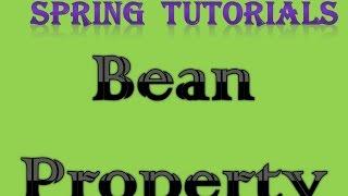 Spring Core Tutorial 7 | Bean Property