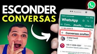 ATUALIZOU: COMO ESCONDER E OCULTAR CONVERSAS NO WHATSAPP