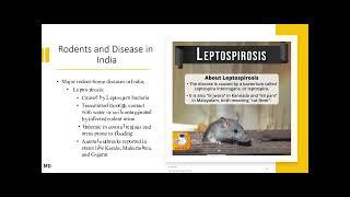 Zoonoses in India and Community Health  Dr V$B MD