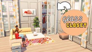 How to create glass closet doors in the sims 4 | #shorts #short